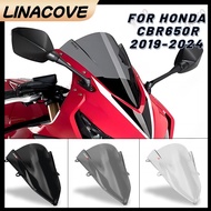 Real Shot❤ Honda CBR650R Windshield Double Bubble Windshield Windshield Fairing Suitable for Honda C