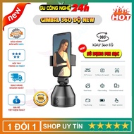 Gimbal Xoay 360 Độ Ổn Định Cho Điện Thoại C360 Nhận Diện Khuôn Mặt Chụp Ảnh Quay Phim Qua App Thông 