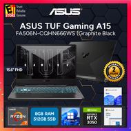 ASUS TUF Gaming A15 (RYZEN 7 170/16GB/512GB SSD/RTX3050 4GB/15.6" IPS FHD 144HZ/ RGB KEYBOARD/ OFFI