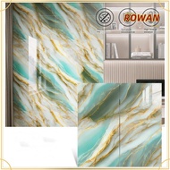 ROWANSG Wall Stickers, Waterproof Self Adhesive Marble Tiles,  30x60cm PVC Floor Tile Sticker Kitche