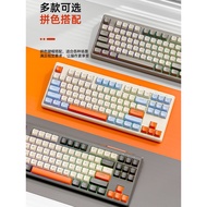 mechanical keyboard keyboard wireless Free Wolf M87 Wireless Bluetooth Keyboard Mechanical Feel Mute