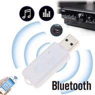 【Be worth】 Wireless V5.0 Usb Car Bluetooth Audio Adapter Mp3 Music Stereo For Aux Home Speakers Pc Handsfree Cellphone Call