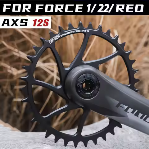 PASS QUEST 8 bolt chainring for Sram FORCE 1 22 red direct mount Narrow Wide 34 36 teeth 42t 46t 44t