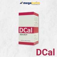 DCal Calcium 500mg Vitamin D3 200IU (60tab)