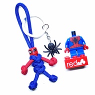 GANTUNGAN New Keychain/Bagcharm LEGO Spiderman Paracord Buddy