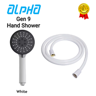 Alpha Water Heater Shower Head Gen 9 &amp; Shower Hose 1.5 Meter (ORIGINAL)