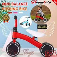 Balance Bike Roda 4 Happybaby/ Sepeda Latihan Keseimbangan Anak