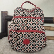 Preloved kipling motif backpack