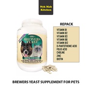BYS Brewers Yeast Vitamin For Cat & Dog in Repack 1 biji / Pet Supplement NMK