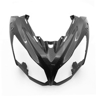 สำหรับคาวาซากิ2012 2014 2015 2016นินจา650หน้าส่วนบนของรถจักรยานยนต์ Ninja650แฟริ่งแบบจุ่มคาร์บอนไฟเบ