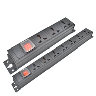 PDU Power Distribution Unit C14 port 1-18 Universal Outlet power Strip Wall socket