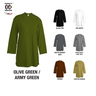 Eight Square Muslimah Drifit Minimesh Jersi Labuh Sukan Microfiber Quick Dry Plain Shirt PT1