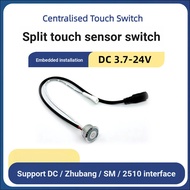 Split Touch Sensor Switch 24V Smart Three-Color Touch Sensor Switch Bedside Table Two-Color Touch Sw