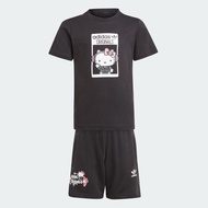 ADIDAS ORIGINALS X HELLO KITTY 短褲 T 恤套裝