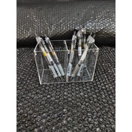 Acrylic Pen Display // pen rack/ 1 slot/ 2 slot 3 slot/ 4 slot