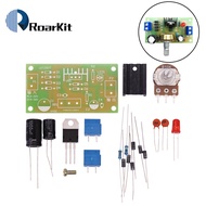 LM317 Adjustable Regulated Power Supply Kit Continuous Adjustable DC Power Supply DIY Teaching Train