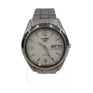 SEIKO Men's Watch SEIKO5 Automatic Analog Stainless Steel SLV WHT SS 7s26-0060 Direct from Japan Sec