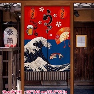 Japanese Restaurant Doorway Door Curtain Noren Wall Hanging Tapestry Bedroom Partition Kithchen Divider Bathroom Decor