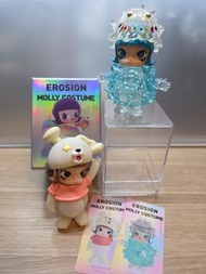 Pop Mart Molly Costume Erosion 大久保盲盒系列 (2隻不散賣)