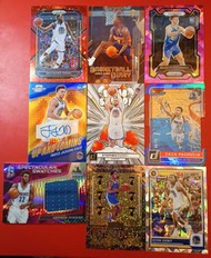 TJD Jackson-Davis #/75 AUTO RC $250 Stephen Curry BOMB $60 Zaza Pac #/73 $40 Andrew Wiggins #/49 JER