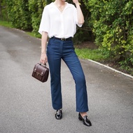 ISMIQ CLOTHES กางเกงขายาว รุ่น Striped Straight Pants (Color)