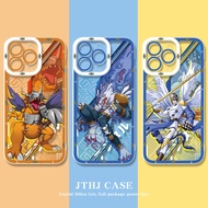 Digimon Apple 16pro Phone Case iphone15promax Suitable for 14/13 Tyrannosaurus Beast 12mini Angel Be