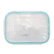 กล่องอาหารแก้วทรงเหลี่ยมฝาล็อค Kassa Home W620305