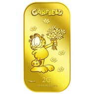 999.9 Pure Gold | 2g 2022 Autumn Garfield Gold Bar