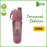 Botol minum semprot Sport Spray Water / Botol Minum Sport Spray Water Bottle 600 ML BPA FREE D095