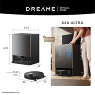 Dreame X60 Ultra Master Robot Vacuum | 36000Pa Vormax Suction 100°C Hot-Wash Self-Cleaning Mop ProLe