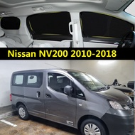Car Sunshade for Nissan NV200 2010-2018 Car Curtain Sunshade Fully Blackout Sun Protection Privacy C