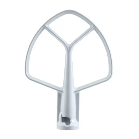 K5AB K5SS Kitchen Mixer Aid Coated Flat Beater, Replacement for KitchenAid Mixer W10807813,9707670 A