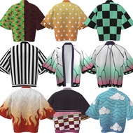 Anime Demon Slayer Kimetsu no Yaiba Cosplay Haori Shinobu Giyuu Zenitsu Rengoku Kamado Tanjirou Nezu