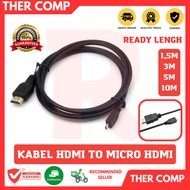 HDMI TO MICRO HDMI CABLE 1.5 METERS 3 METERS 5 METERS 10 METERS