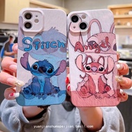 Compatible iPhone Hard Case 11 12 13 Oil Painting Pink Blue Aberdeen XSMAX XR 15ProMax 7plus 16ProMa