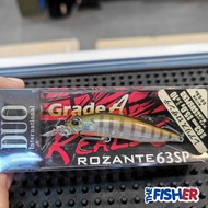 A12 DUO Plug Bait REALIS ROZANTE 63SP Size 6.3 Cm. Weight 5 g. Made In JAPAN