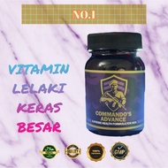 【READY TO SHIP】Commando ‘S Advance Candy 2BIJI SAHAJA | Herbs Booster | Complex Plus For Men | Vitam