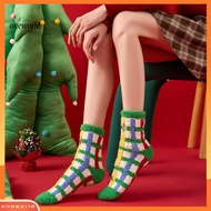 Oneworld| Women Fuzzy Socks Women Christmas Socks Christmas Fuzzy Socks for Women – Warm Fluffy Crew