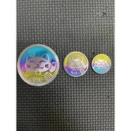God of Wealth Cat Logo 3cm 4cm 6cm includes glue Sticker Motor