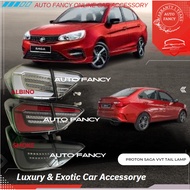 NEW MODEL V2 PROTON SAGA VVT 2016-2022 TAIL LAMP LIGHT BAR RUNNING LED SMOKE ALBINO WHITE 4PCS