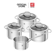 ZWILLING ชุดหม้อสเตนเลสสตีล รุ่น ZWILLING Essence จำนวน 4 ชิ้น N1006146