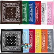 Multi-Colored Square BATIK MOTIF SLAYER SCARF Size 53 X53 Multifunctional - Casquette -