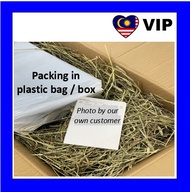 VIP Timothy / Alfalfa Hay & Chaff (Plastic/Box packing) in 500g 1kg 2kg 4kg Rumput kering