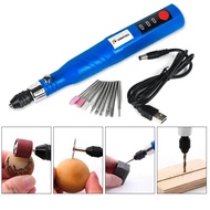 USB Electric Drill Cordless Electric Drill Engraving Pen Rotary Tools Mini Drill Set For Polishing Drilling Cutting Dremel Tools