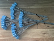 Combo 200 cái Seal khóa niêm phong cáp rút in sẵn số seri thích hợp cho xe tải containernhà kho bong