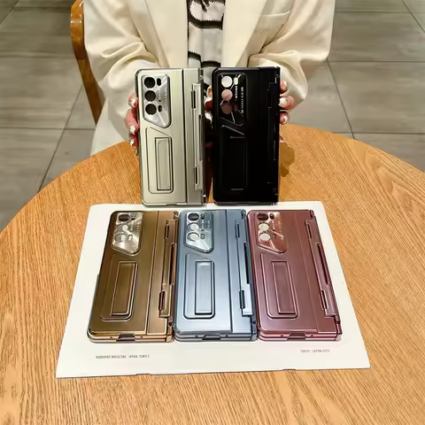 Armor Phone Case For Honor Magic V2 V2 RSR Plated Flat Hinge Full Package Cover Come with Glass Fron