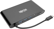 Tripp Lite USB 3.1 Gen 1 USB-C Docking Station w/USB-A, HDMI, VGA, mDP, Gigabit Ethernet, Mem Card, 