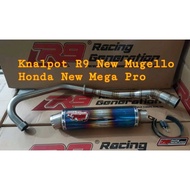 Knalpot r9 new mugello megapro new