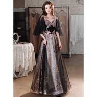 Evening Dress For Women Black Blink Blink 3D Embellishments 2025 Elegant Formal Event High End Fairy