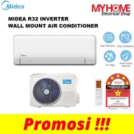 Midea Air Conditioner (1.0HP-2.5HP) All Easy Pro R32 Inverter MSEP-10CRFN8 / MSEP-13CRFN8 / MSEP-19CRFN8 / MSEP-25CRFN8